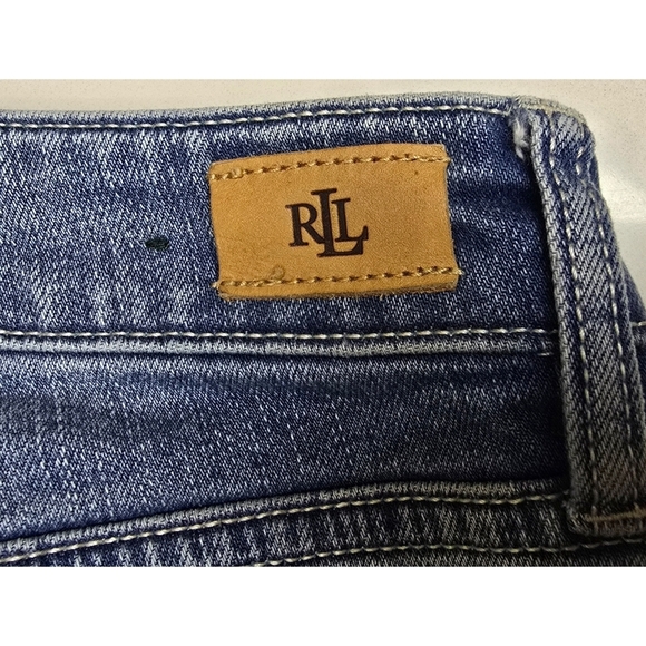 Lauren Ralph Lauren Premier Straight Cropped Jeans Size 6 - Picture 10 of 11